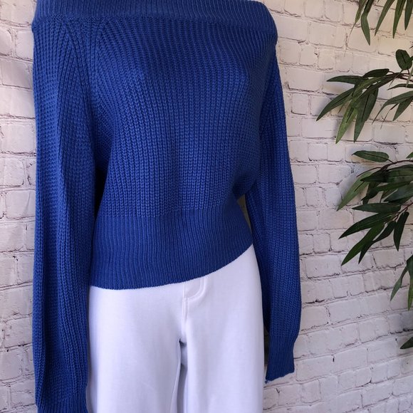 ULTRA GLAM KNIT CROP SWEATER - Picture 3 of 4